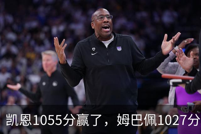 凯恩1055分赢了，姆巴佩1027分只差28分，乌克兰评委把冠军排第9，梅西6张第一票却有15人没让他进前十